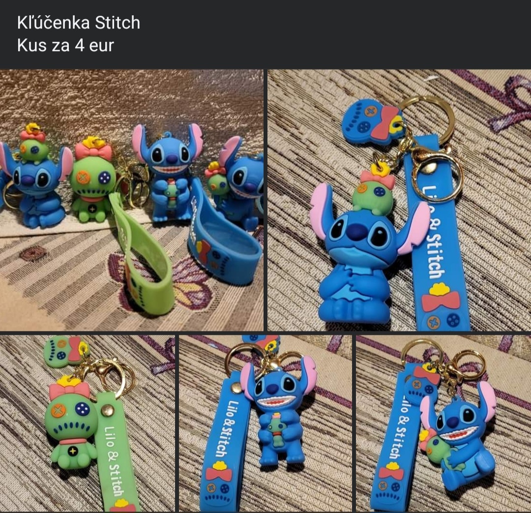 Kľúčenka Stitch