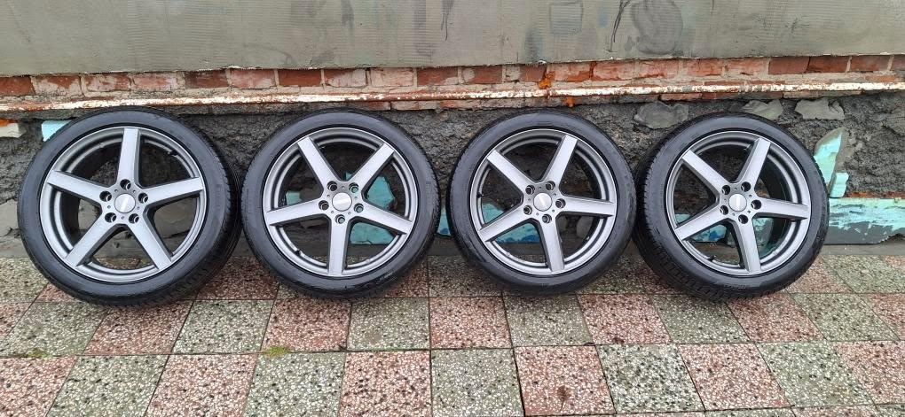 4ks DEZENT R17 5x112 7.5x17 ET51 - TY Graphite