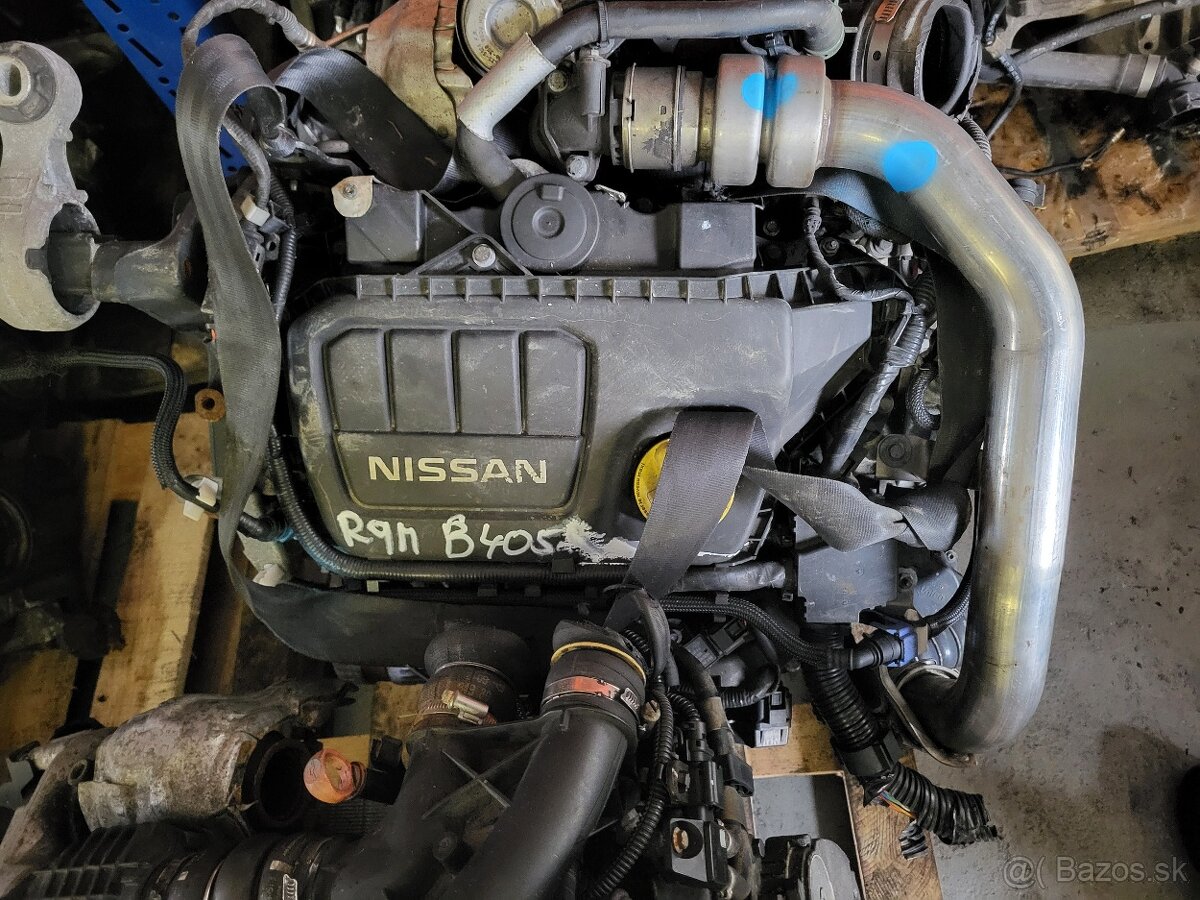 Motor 1.6dci r9m b405 nissan renault