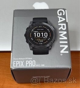 Garmin Epix Pro (g2) Sapphire, 51 mm, Carbon Gray DLC Titani