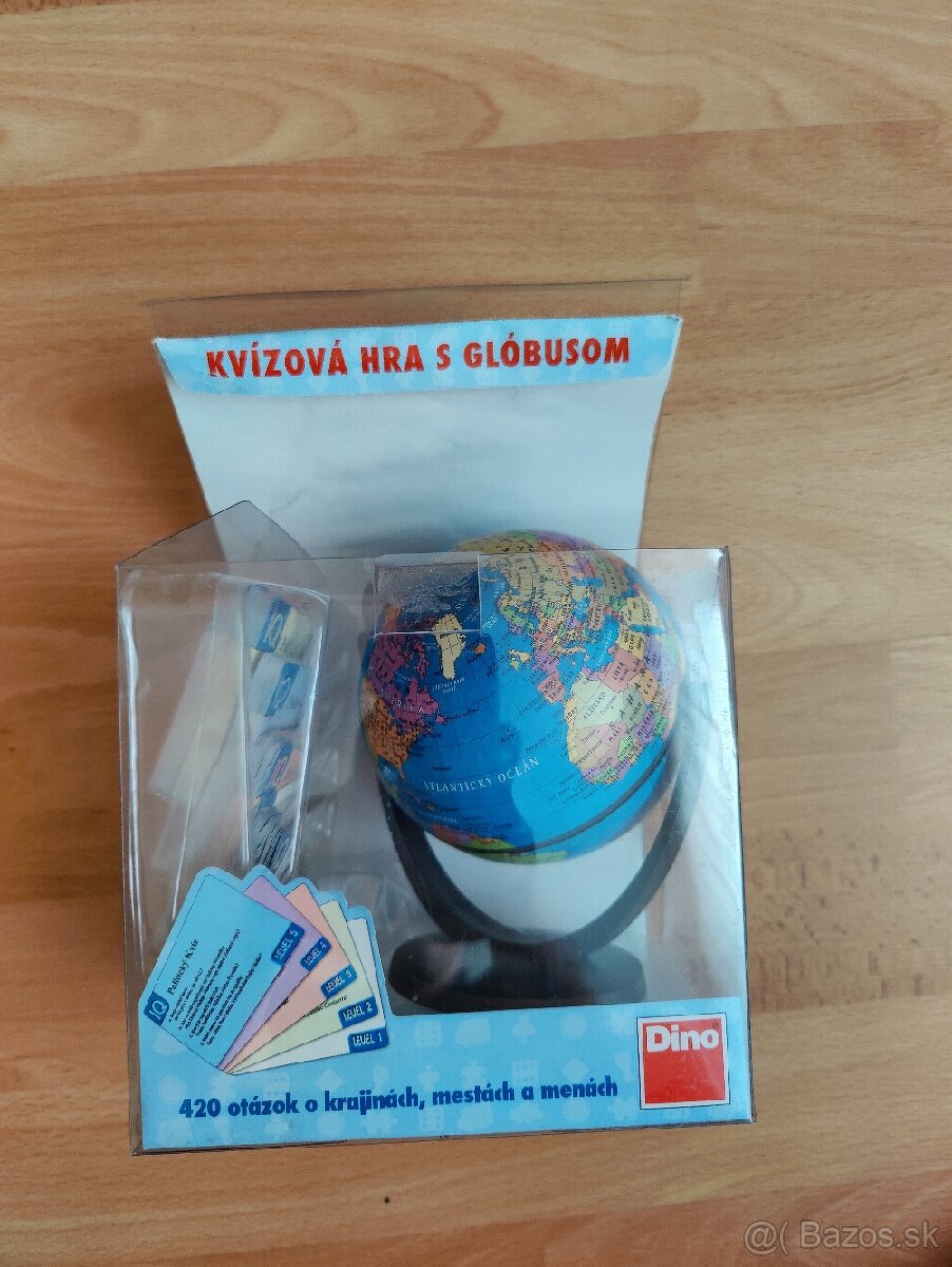 Kvízová hra s glóbusom