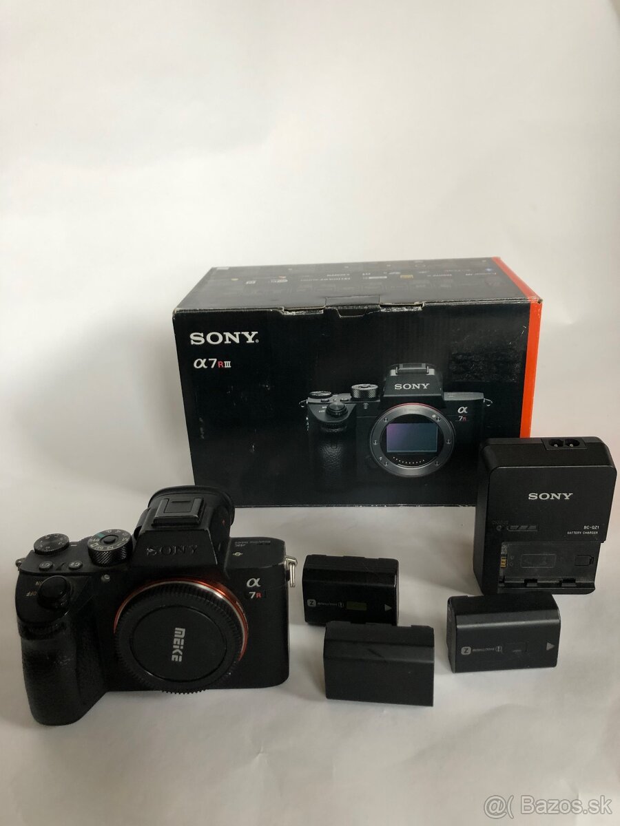 Predám používanú kameru Sony Alpha 7RIII