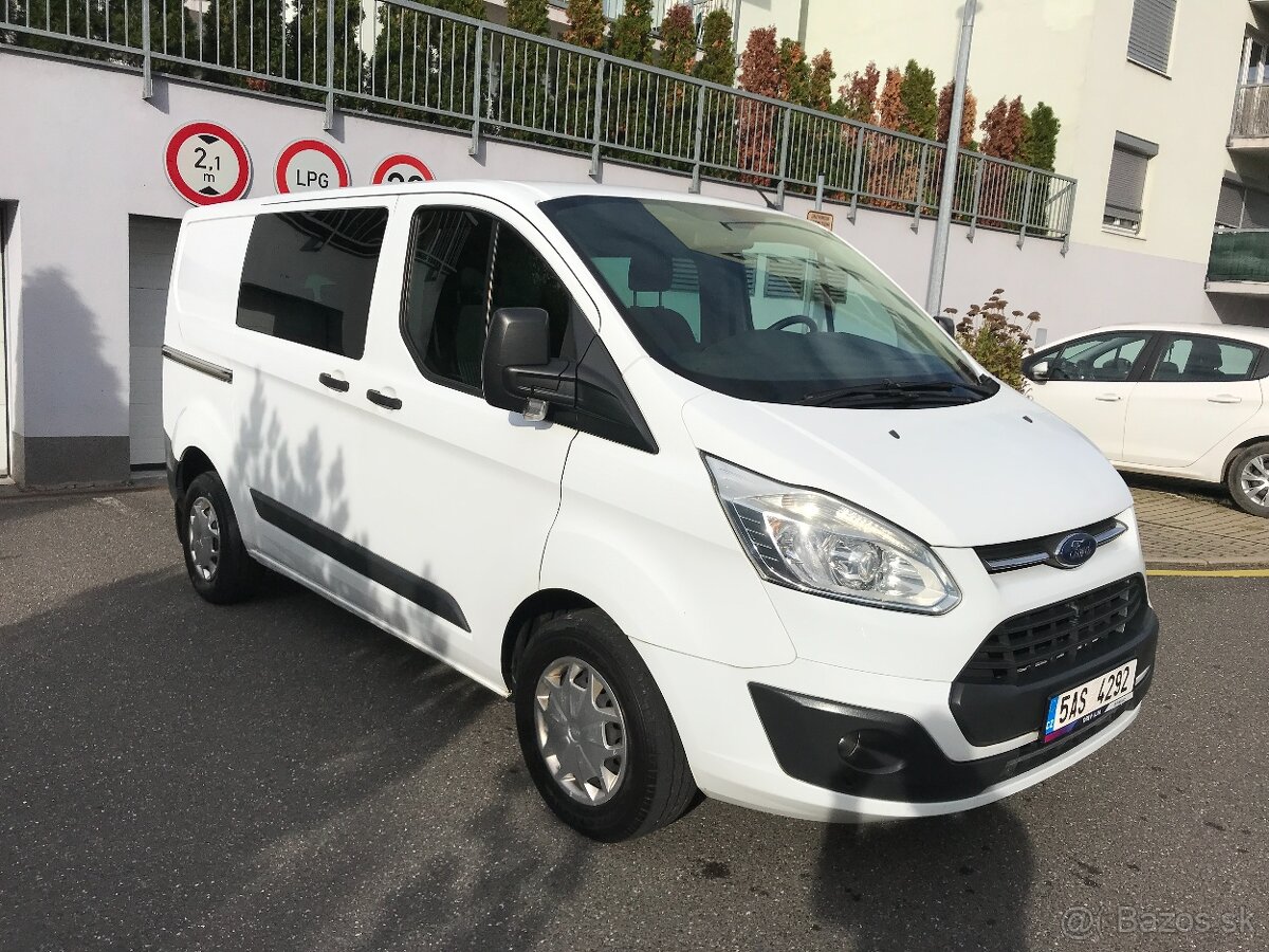 Ford Transit Custom 2.0 TDCi 5 míst r.v.2016 ČR DPH