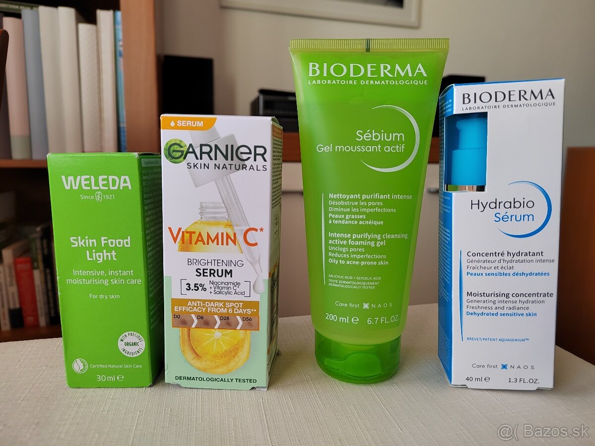 Kozmetika - Bioderma, Garnier, Weleda - NOVÉ