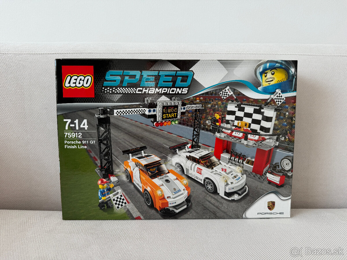 75912 LEGO Speed Champions Porsche 911 GT Finish Line - Piešťany | Bazoš.sk