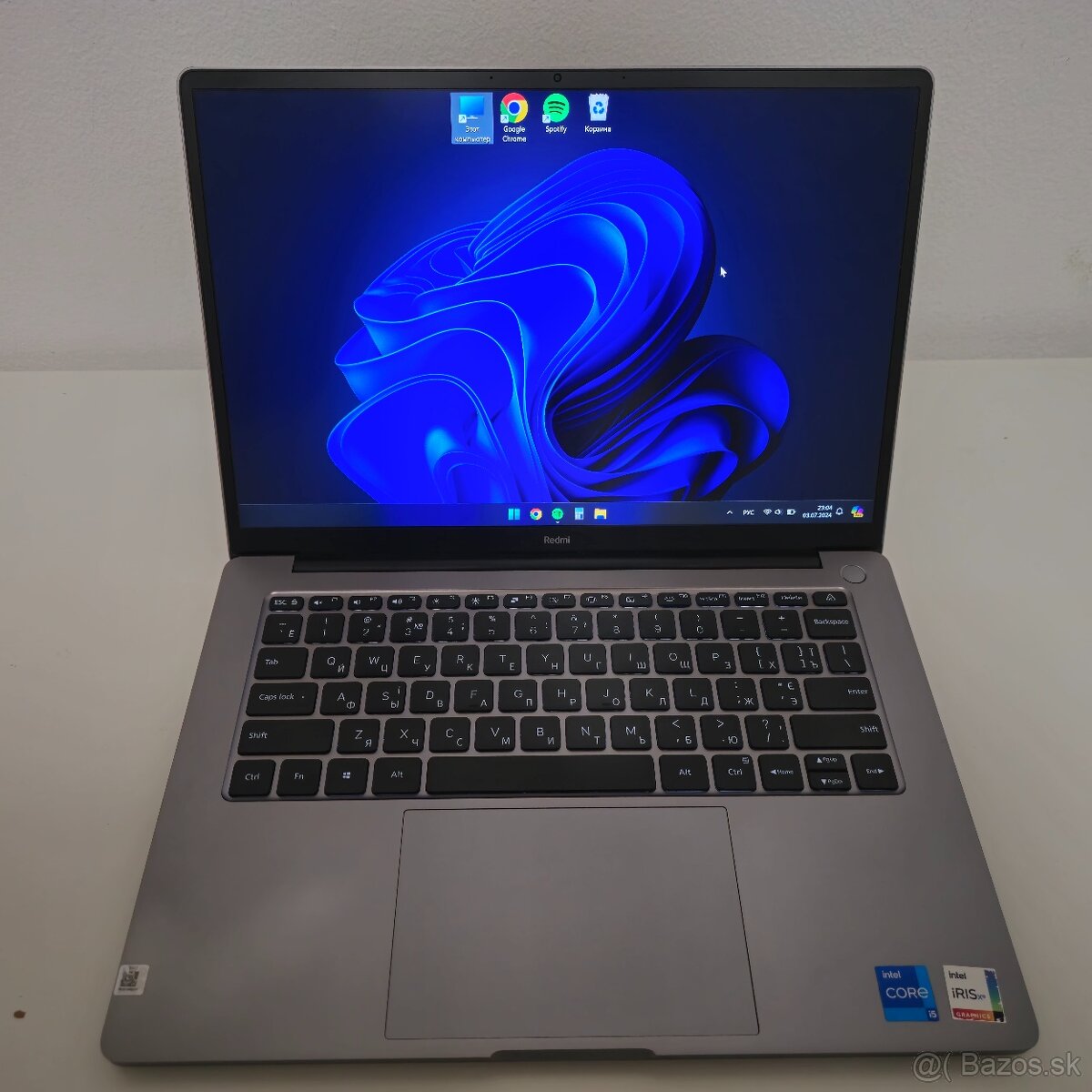 Notebook Redmibook Pro 14’’, i5, 16 gb, 2k [eng, ru, ukr]