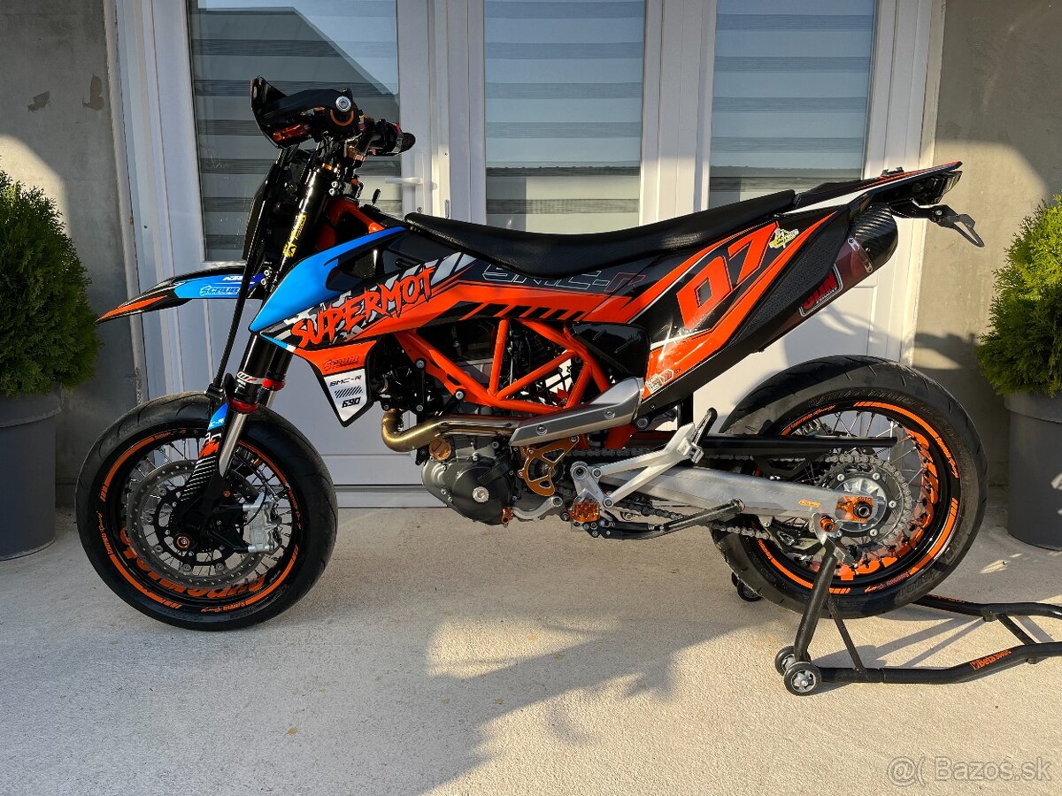 KTM 690 SMC-R 2021 8500KM ABS