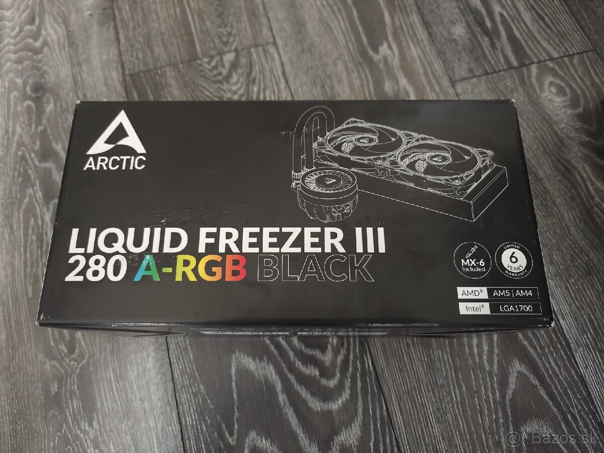 ARCTIC Liquid Freezer III 280 A-RGB Black