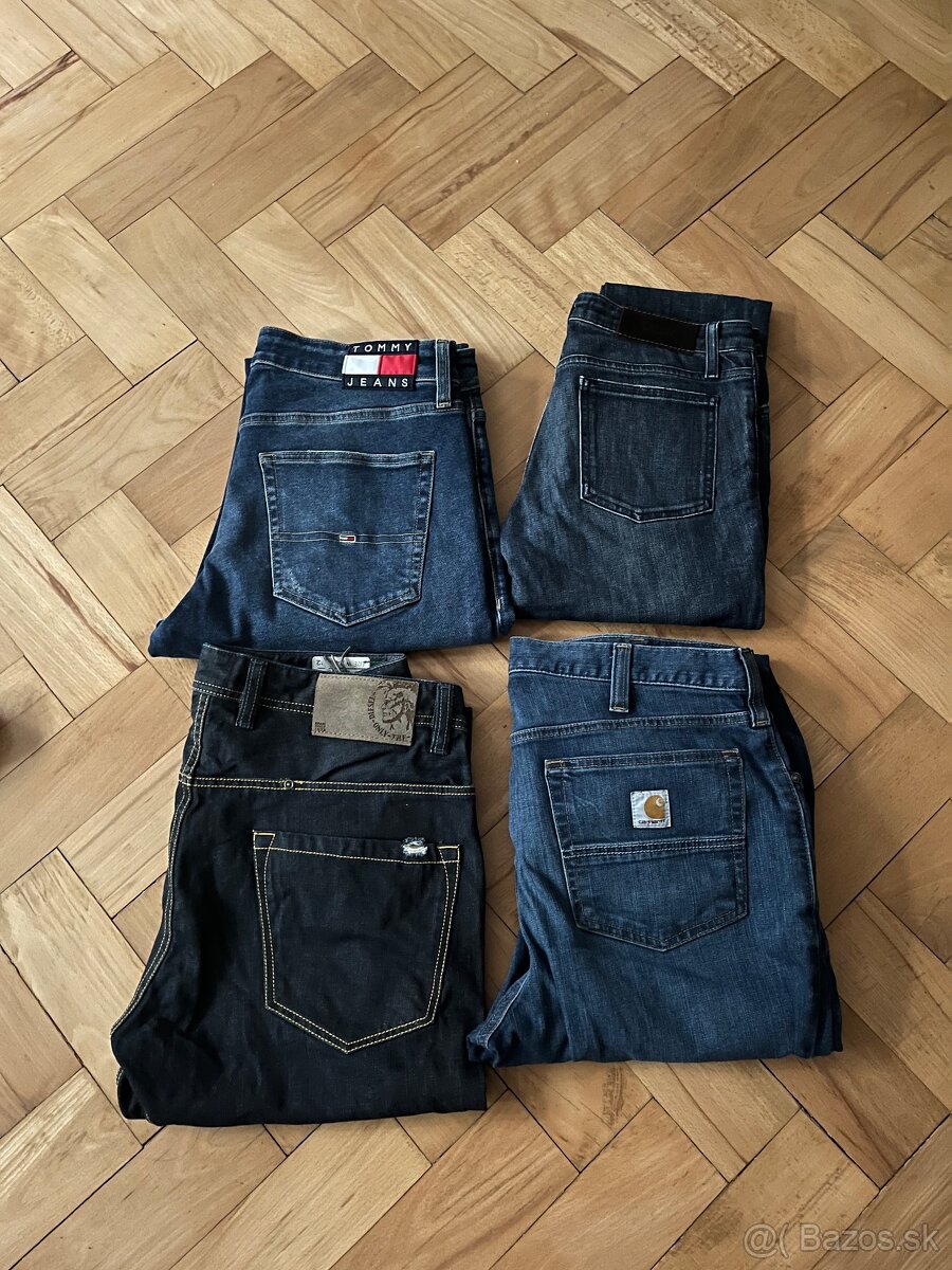 Diesel, Carhartt, Acne, Tommy jeans