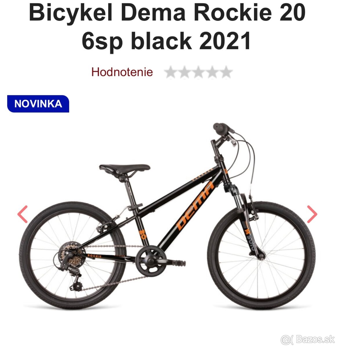 Detsky Bicykel Dema Rockie 20