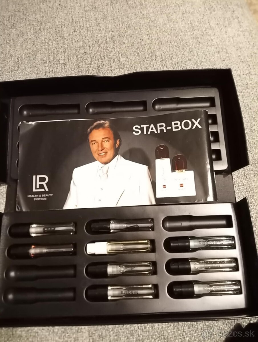 LR STAR BOX retro zbierka vzoriek vôní