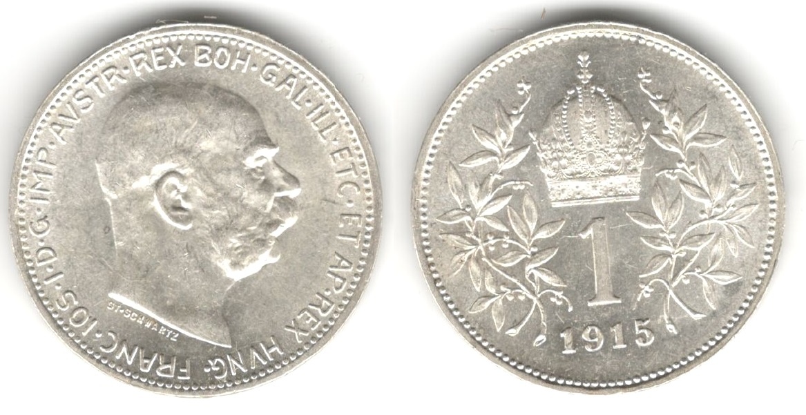 1 Koruna 1915