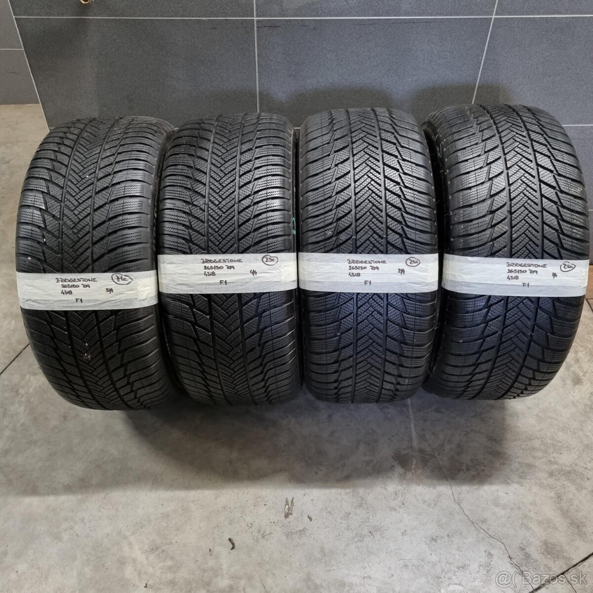 Zimné pneumatiky 265/50 R19 BRIDGESTONE RSC DOT4318