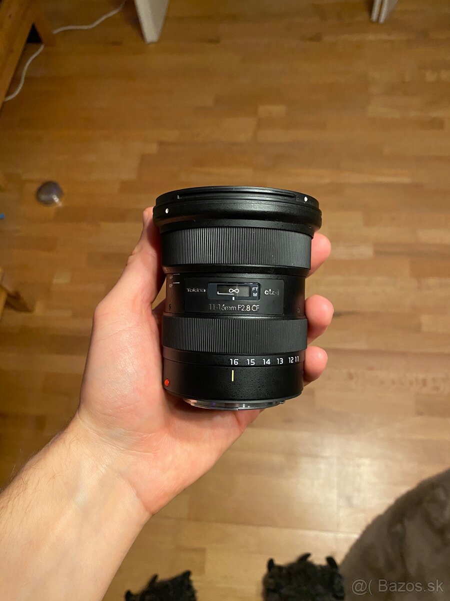 Tokina ATX-i 11-16mm F/2.8 CF pre Canon