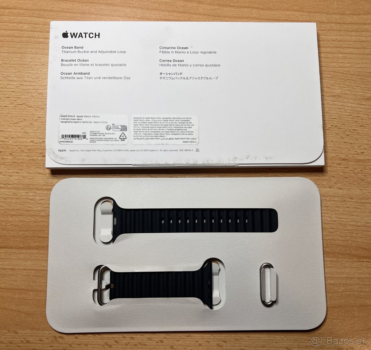 Apple Watch 49 mm midnight Ocean band