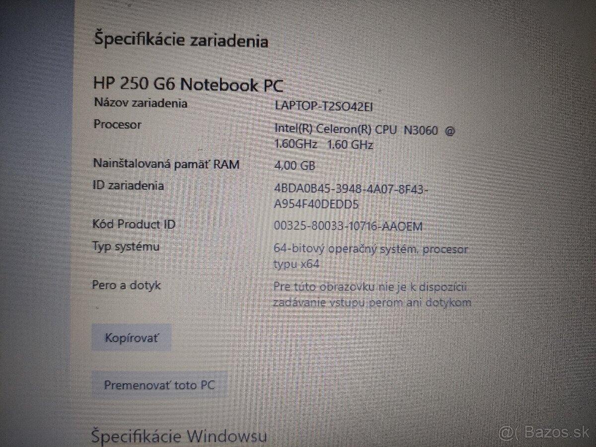 HP 250 G6