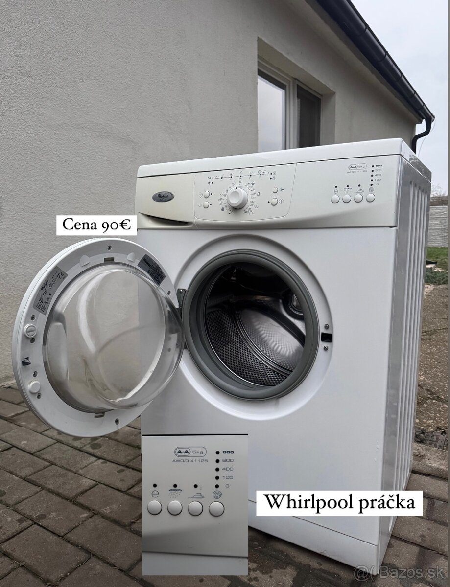 Whirlpool práčka A+A