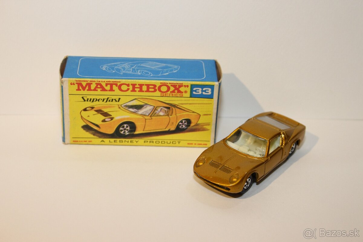 Matchbox SF Lamborghini Miura P 400