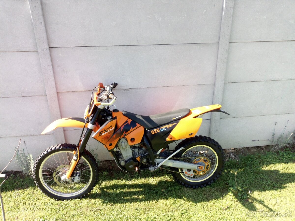 Predám KTM XC 525 2007