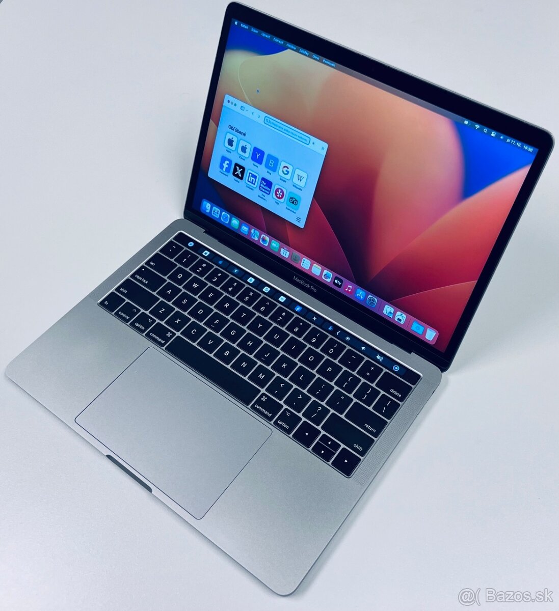 Macbook pro A1706 13" 2017 Touch Bar- i5,8GB, 256Gb-top stav