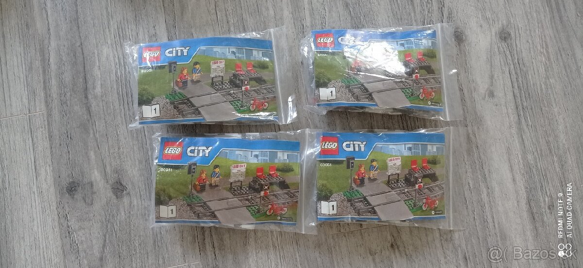 Predam prechod cez kolaje zo setu lego city 60051