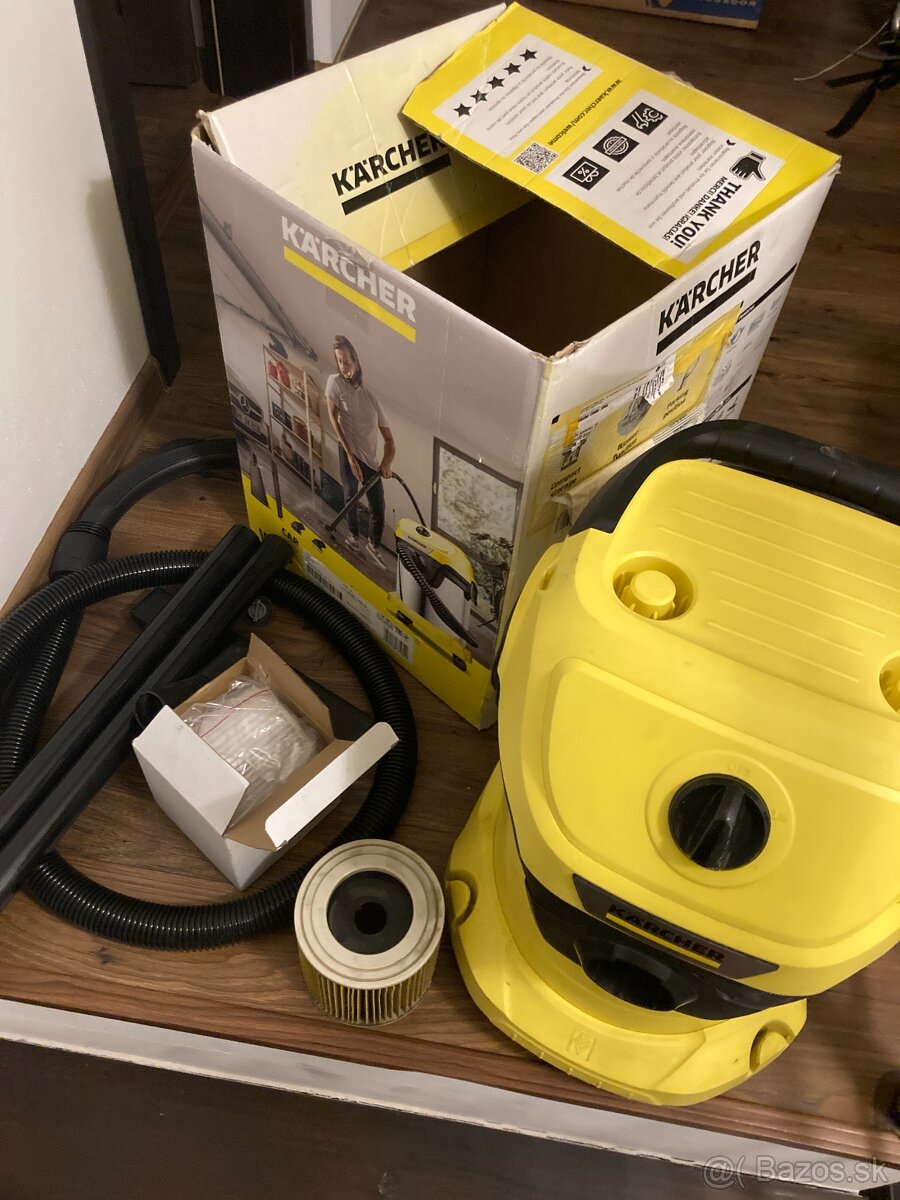 Viacúčelový vysávač Karcher WD3  V 1.628-101.0 mokre suché