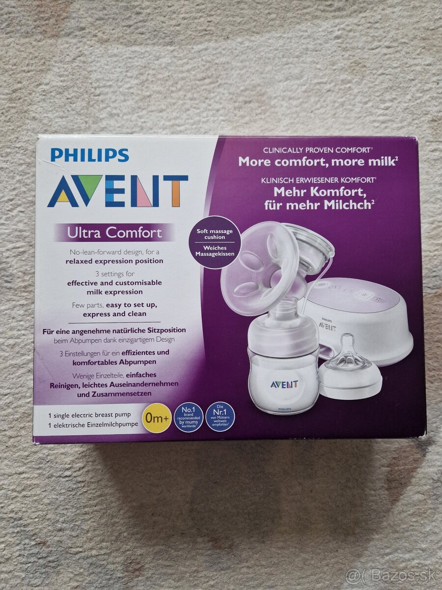 Elektrická odsávačka Philips avent ultra comfort