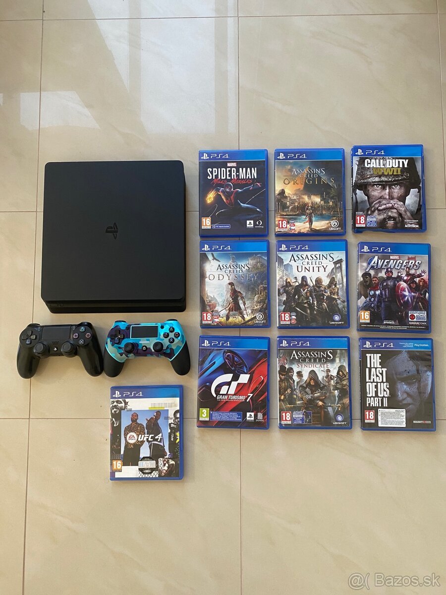 Playstation 4 slim 500gb + hry