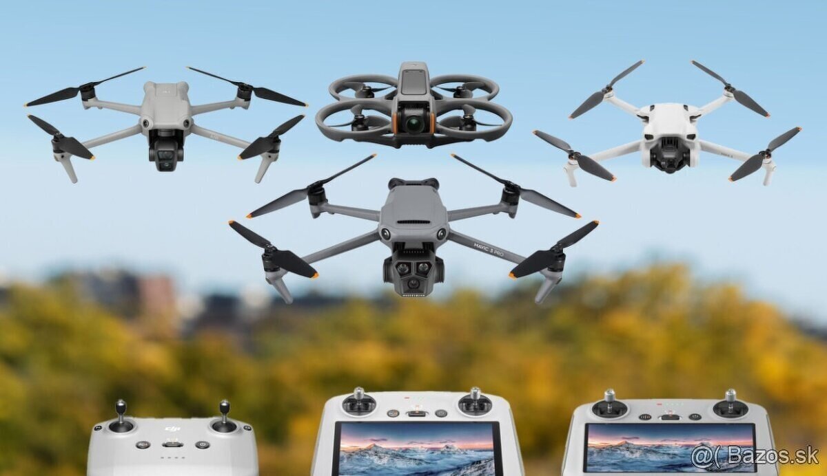 Kúpim dron DJI mini 4 pro, mini 3 pro, DJI Avata 2