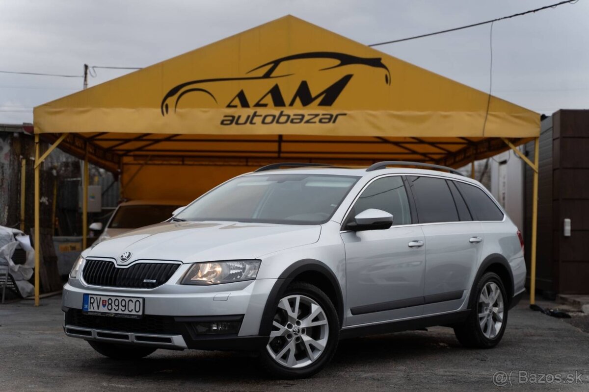 Škoda Octavia Combi Scout 2.0 TDI DSG, 4x4, Panorama