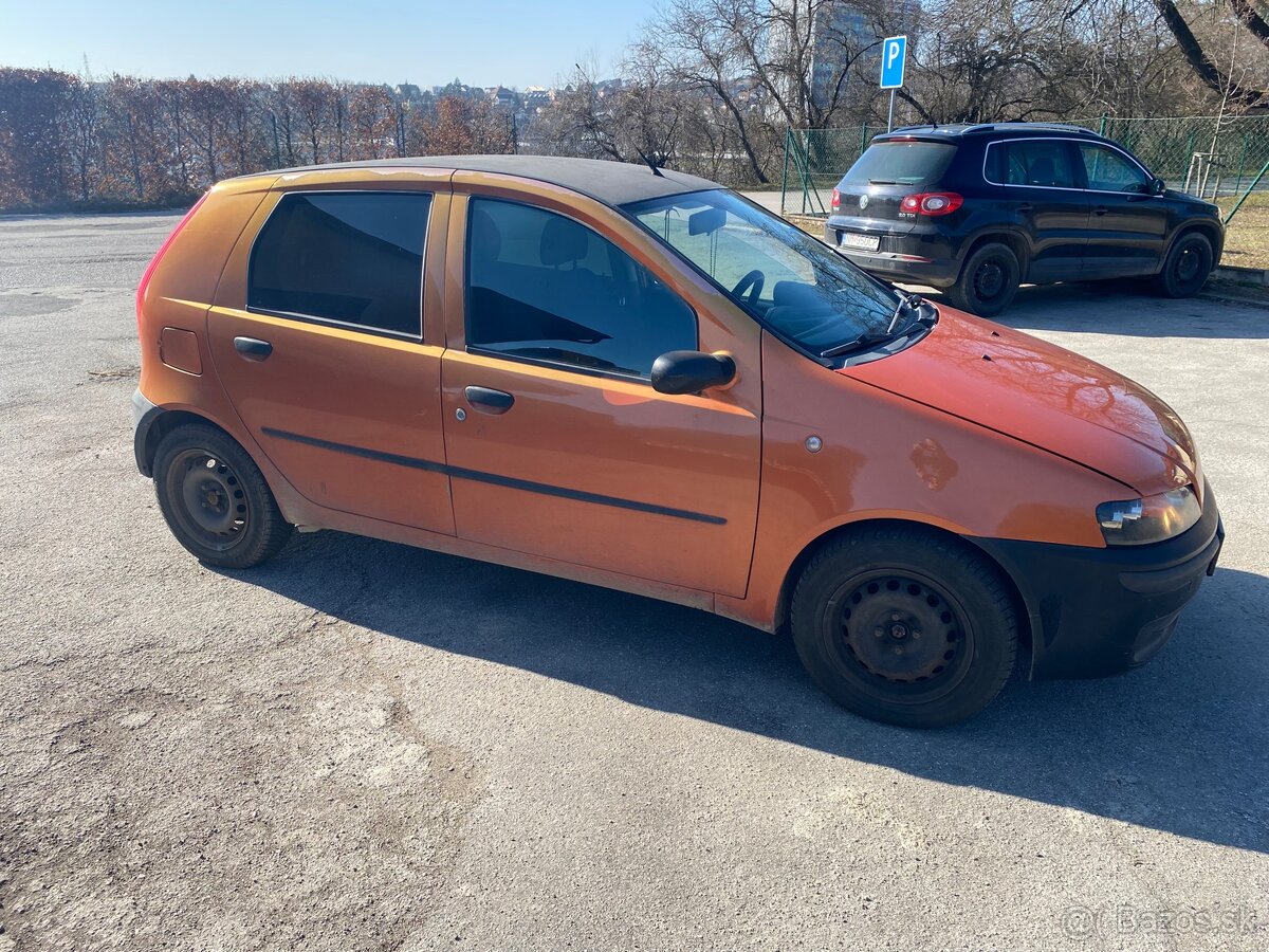 Predám Fiat Punto benzín+lpg