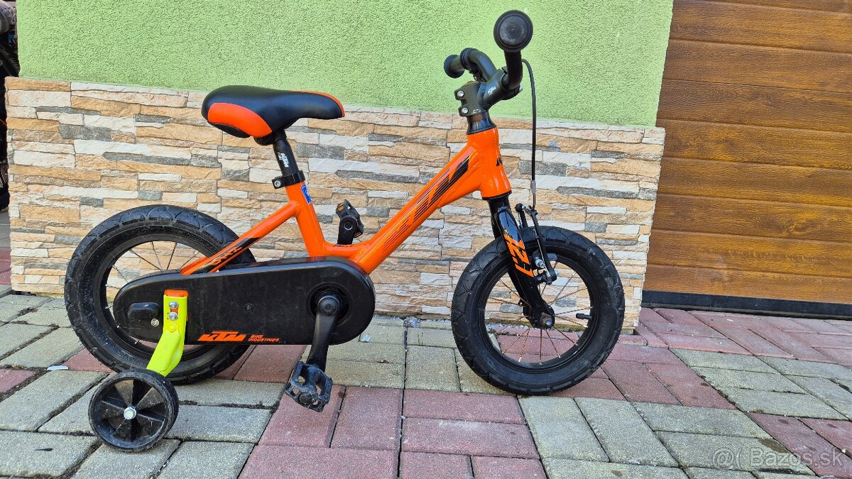 Detský bicykel značky KTM