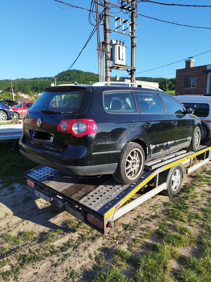 Rozpredám na ND vw Passat B6 variant 1,9tdi