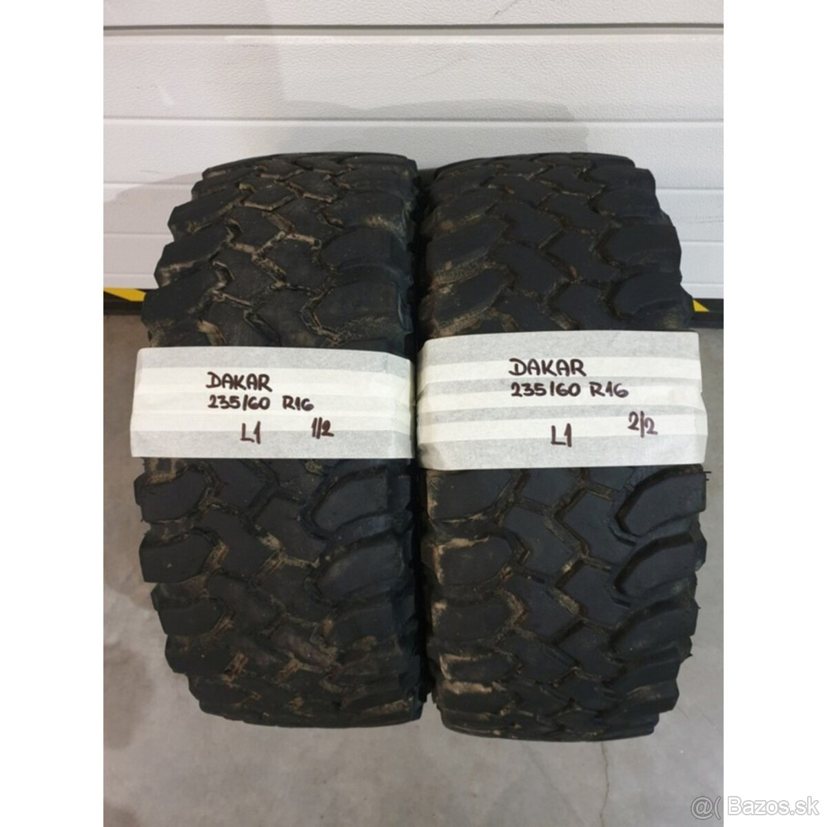 Letné pneumatiky 235/60 R16 DAKAR