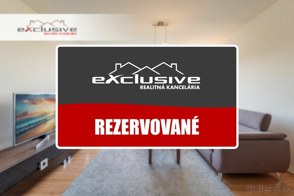 " REZERVOVANÉ " 3 IZBOVÝ BYT - ŠVÁBSKA, 75 M2, LOGGIA - LUKR