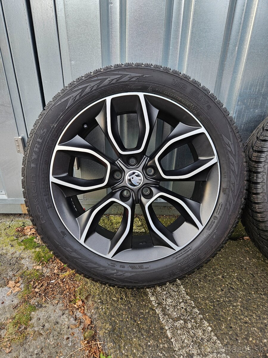 Zimní alu kola Crater 19" Škoda Kodiaq 235/50 R19