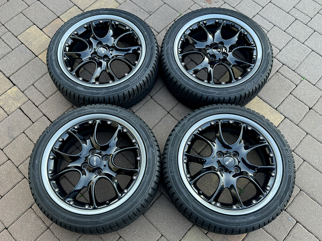 17" 4x100 MINI COOPER R50 R53 R55 R56 - DVOUDÍLNÉ