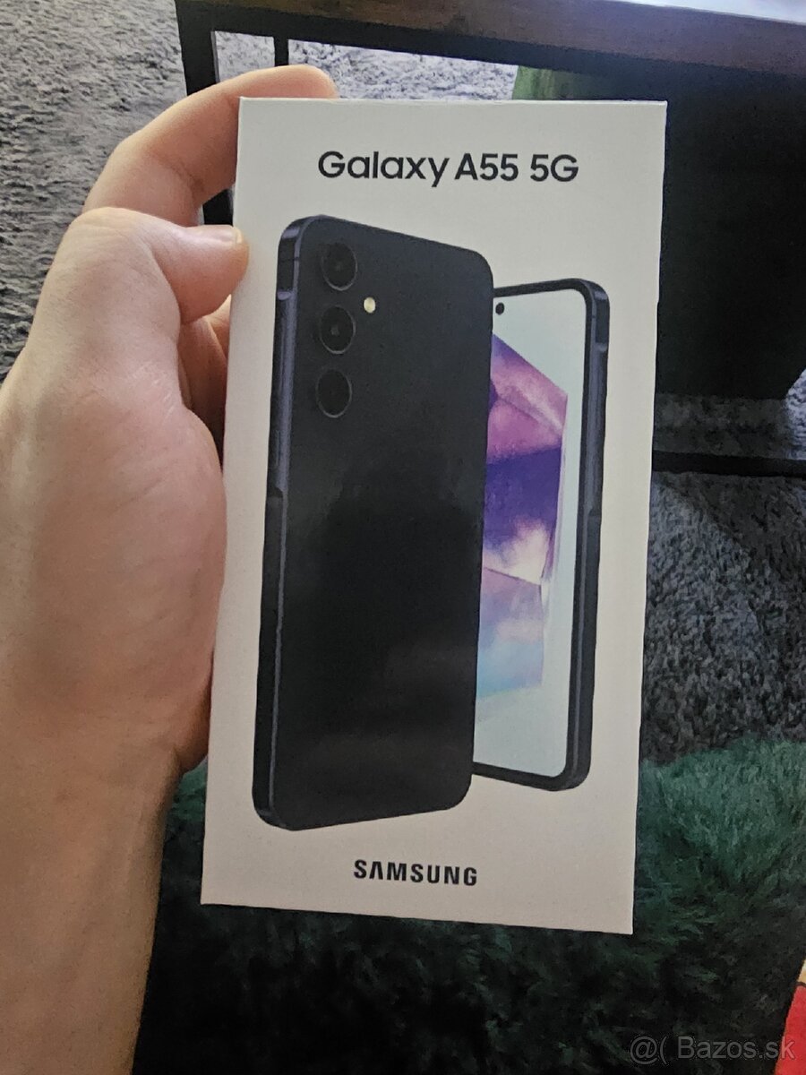 Predám Samsung A55 5G 128GB Awesome Navy novy zabaleny