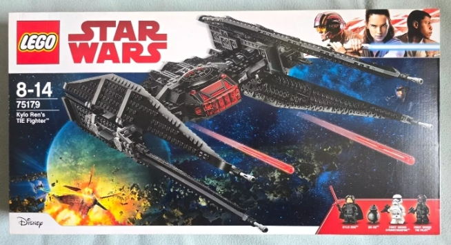 Nové LEGO Star Wars 75179 Kylo Renova stíhačka TIE