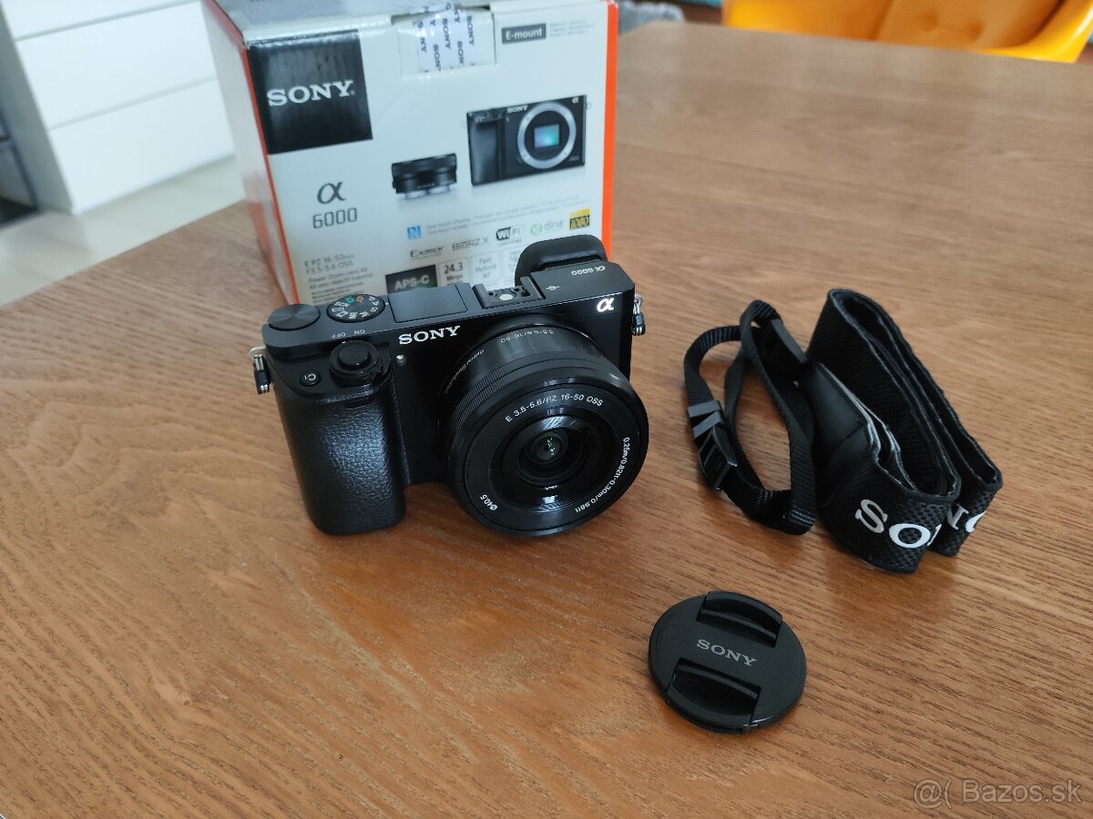 Sony A6000 s objektívom 16-50 mm – Skvelá ponuka za 349€