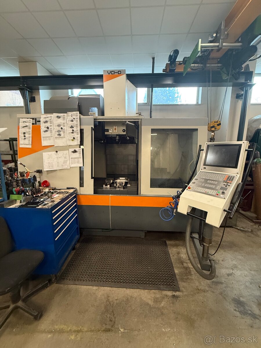 Obrábacie centrum CNC-MCV 1270/VCI-D1270, po GO