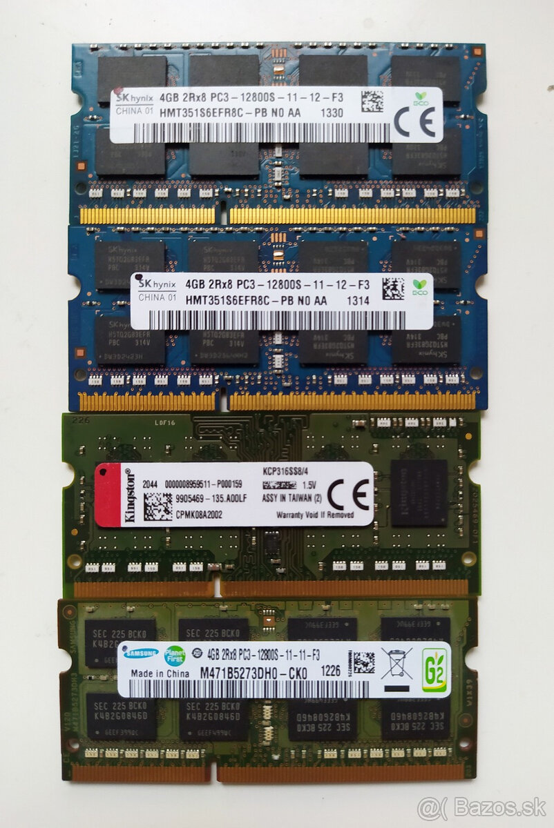 SODIMM DDR3 4GB 1600MHz