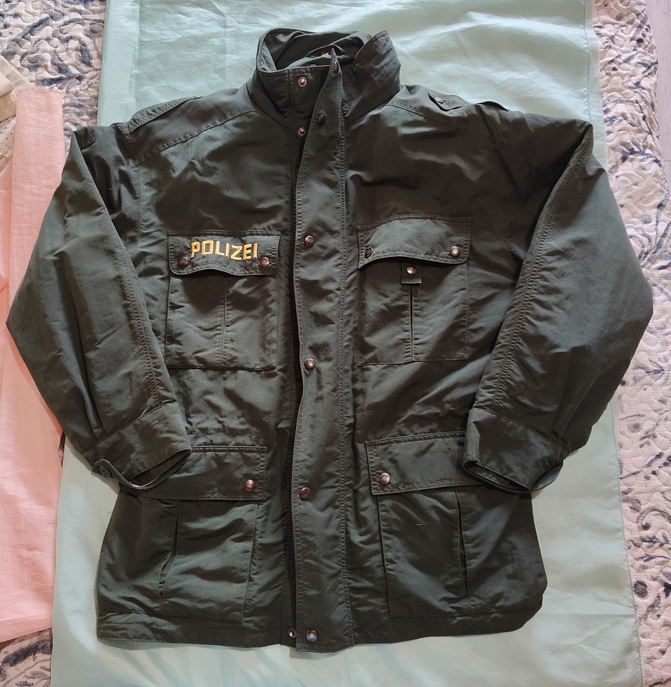 pánsky kabát Gore Tex Polizei L/XL