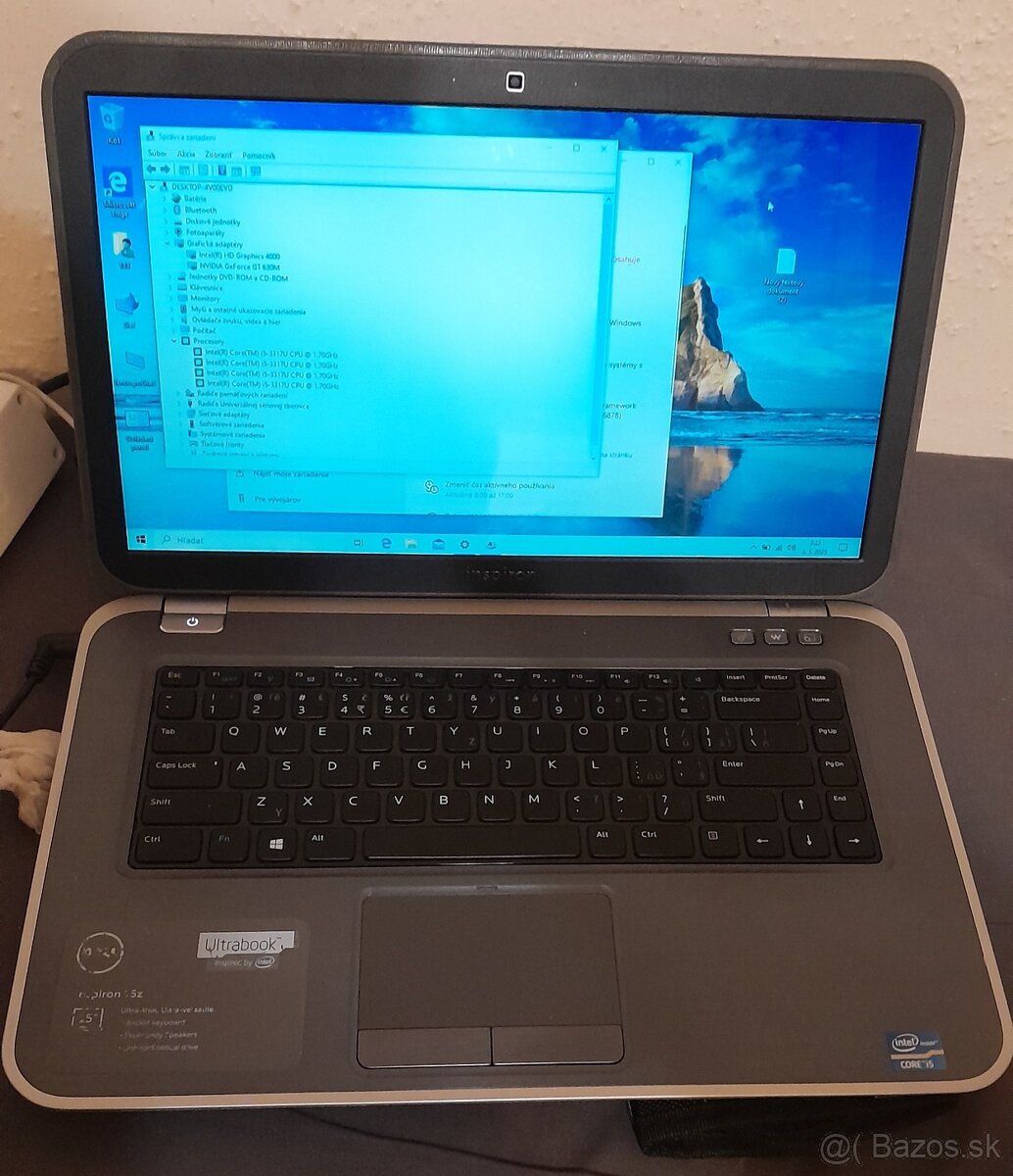 Dell inspiron 15Z - i5 3317u, 6GB RAM, 32+ 500GB, NVIDIA