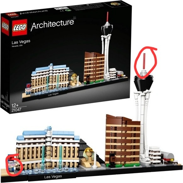 Lego architecture las vegas