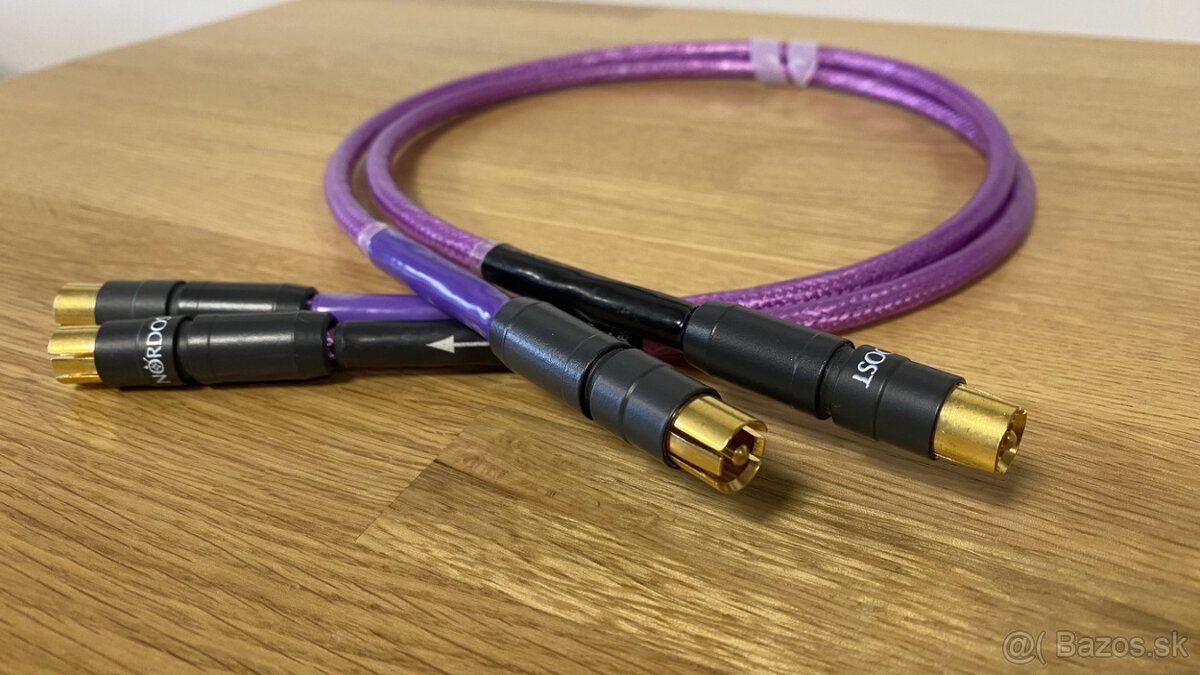 Nordost Frey 2 - RCA signálový kabel, set 2 x 0,6 a 1 m