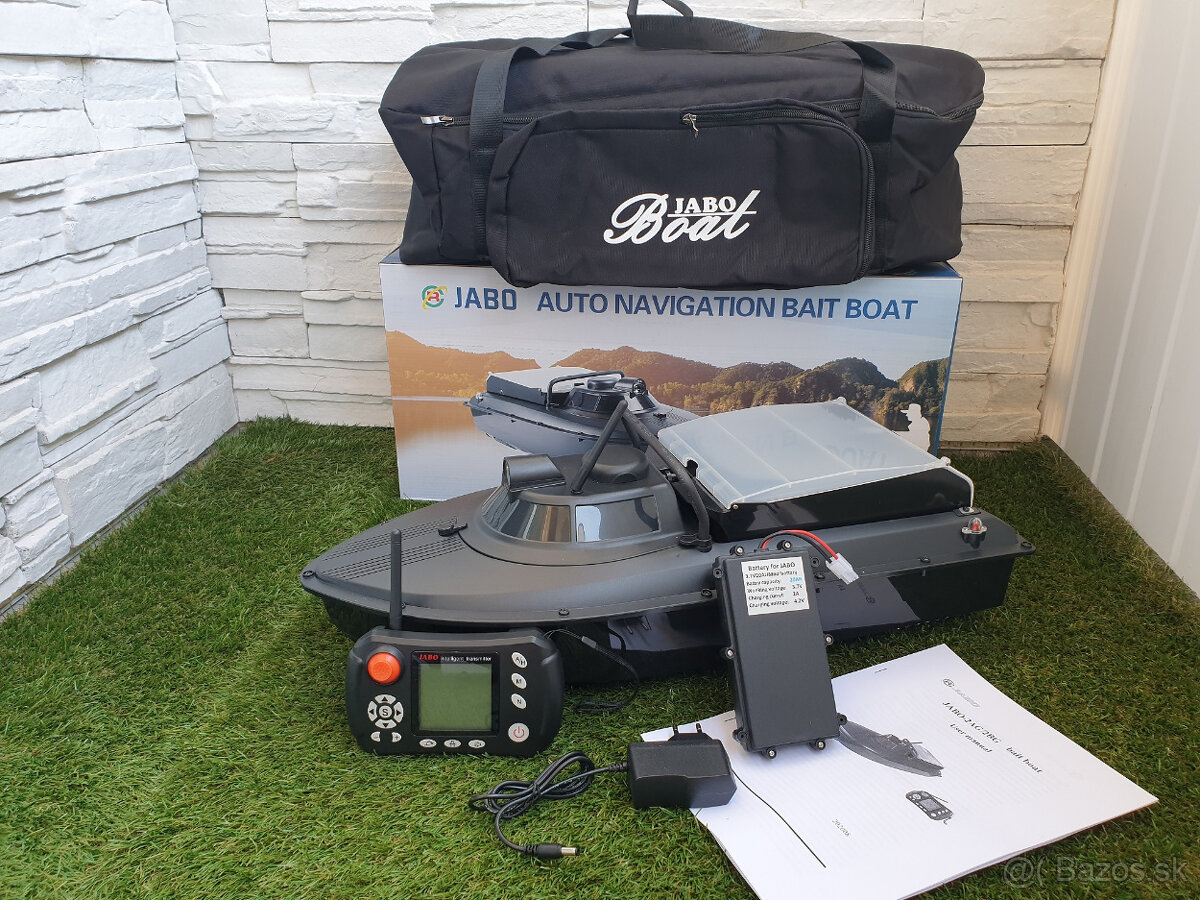 JABO 2BG 2024 model - GPS SONAR Auto Navigacia