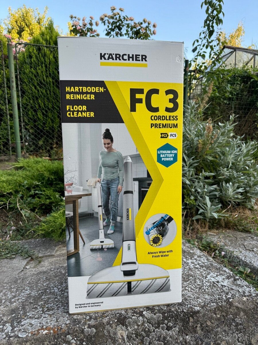 KÄRCHER FC 3 CORDLESS PREMIUM ČISTIČ PODLÁH