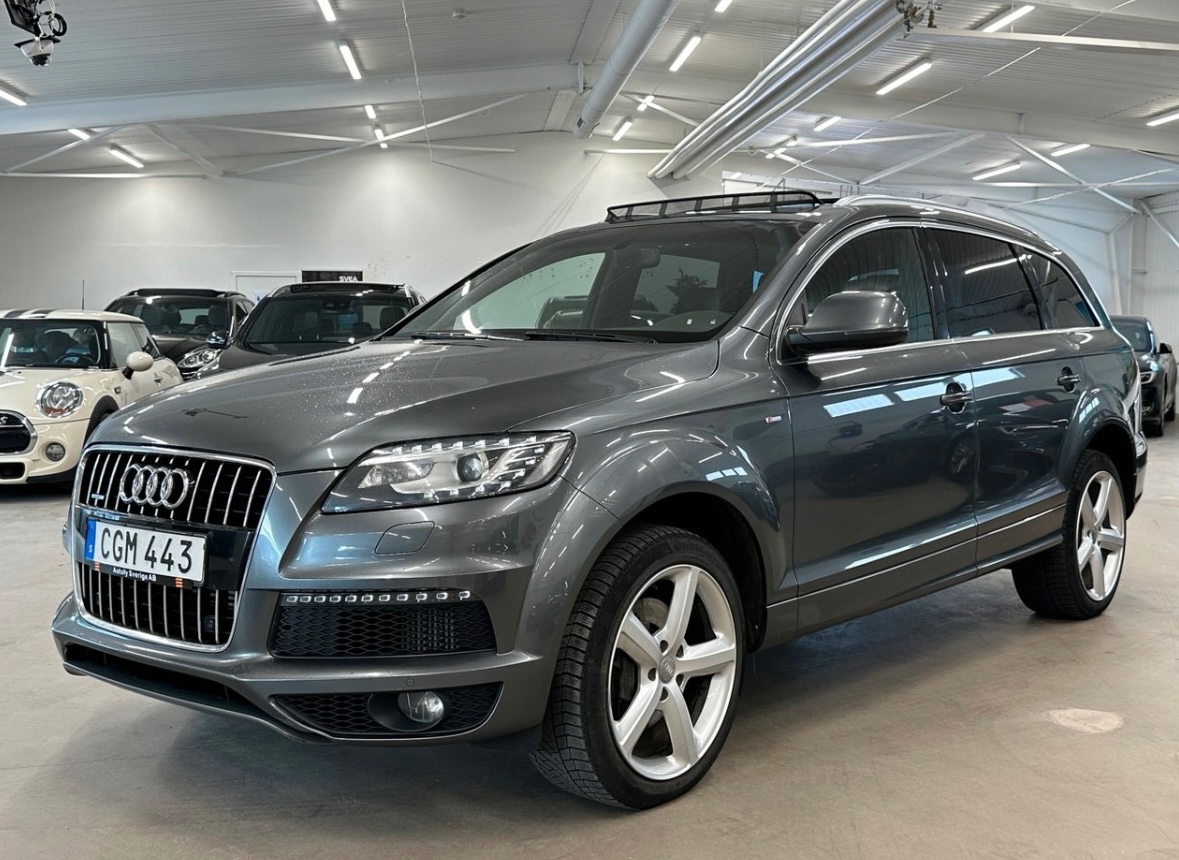 Audi Q7 Sline 3.0tdi 180kw Pano 7miest Webasto Navi