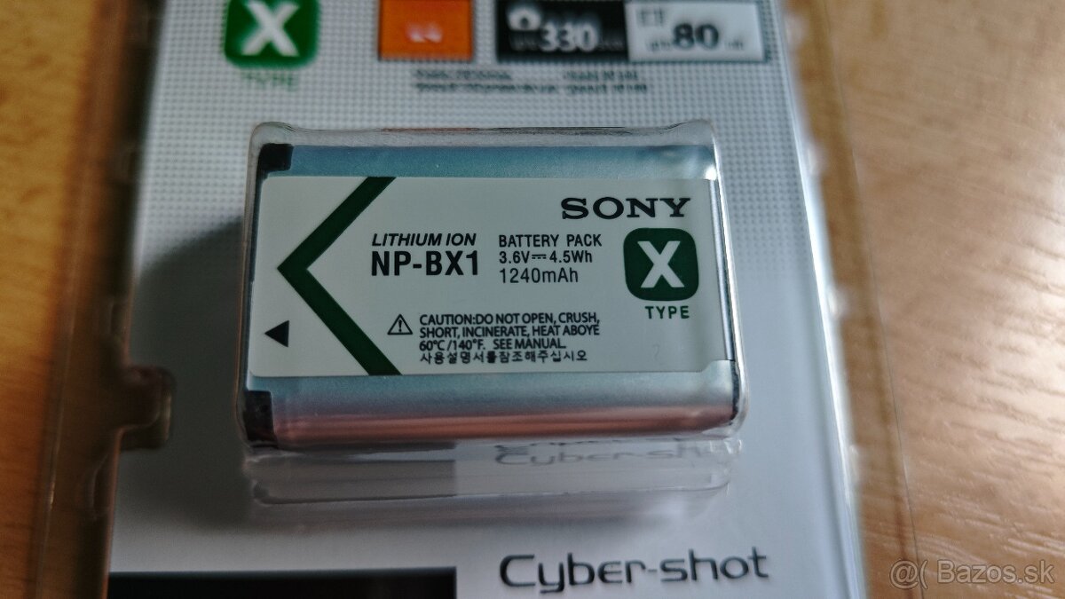 Bateria Sony RX100